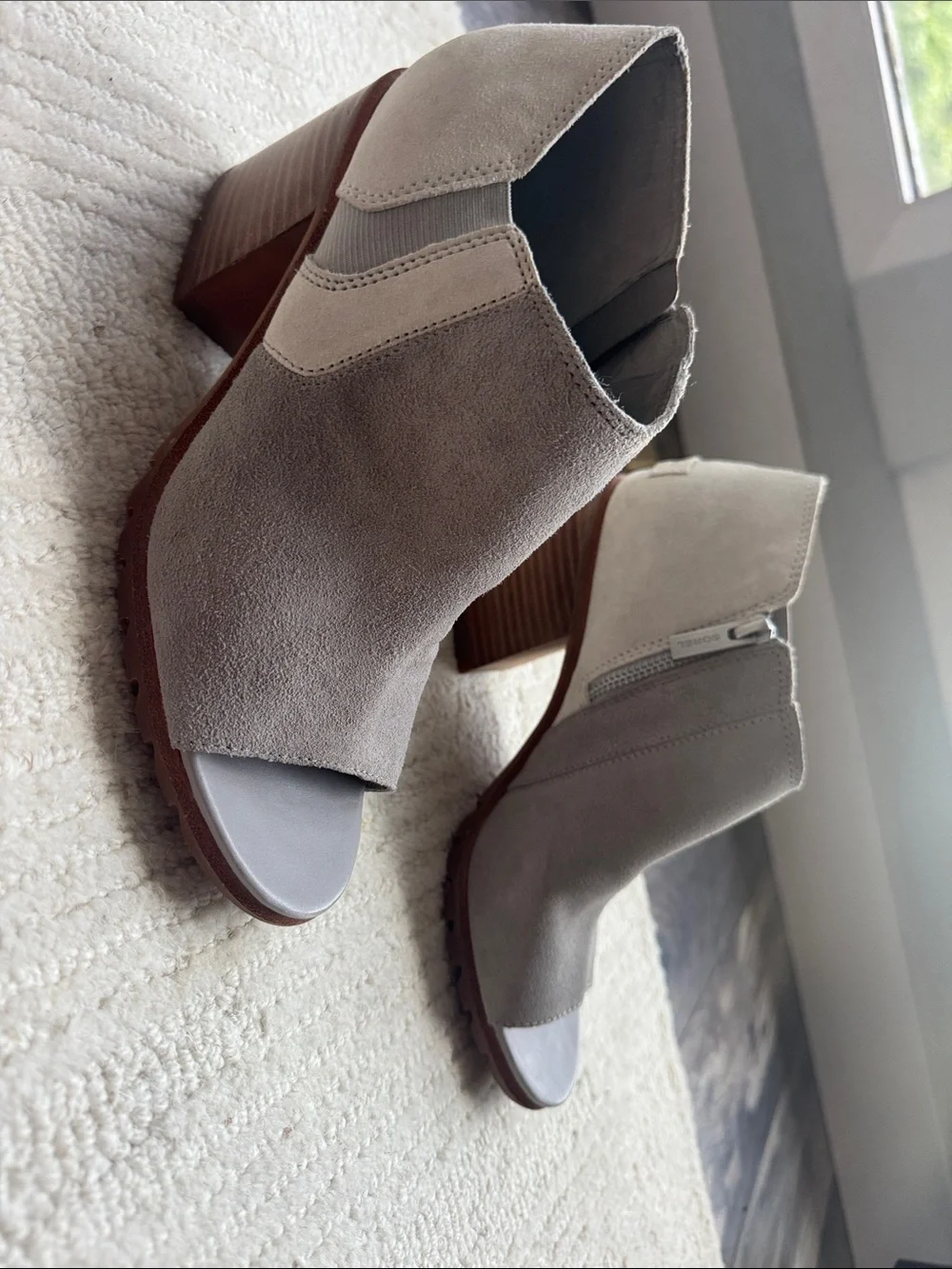 Sorel Nadia Suede Booties